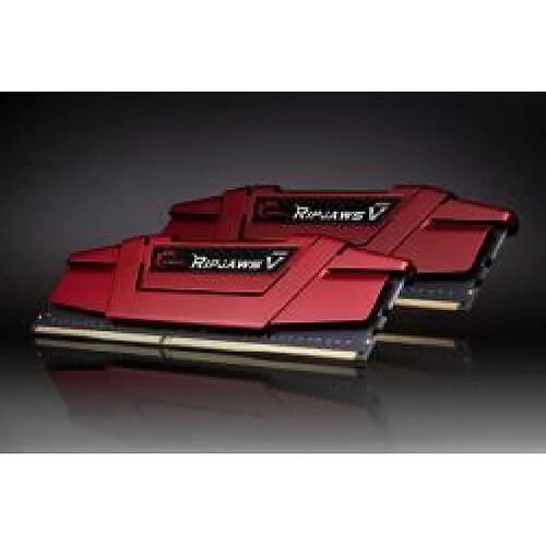 Gskill G.Skill Ripjaws V 32 GB, DDR4, 3600 MHz module de mémoire 32 Go (G.Skill RipjawsV DDR4 32GB [2x16GB] 3600MHz CL19 1.35V XMP 2.0 Red)