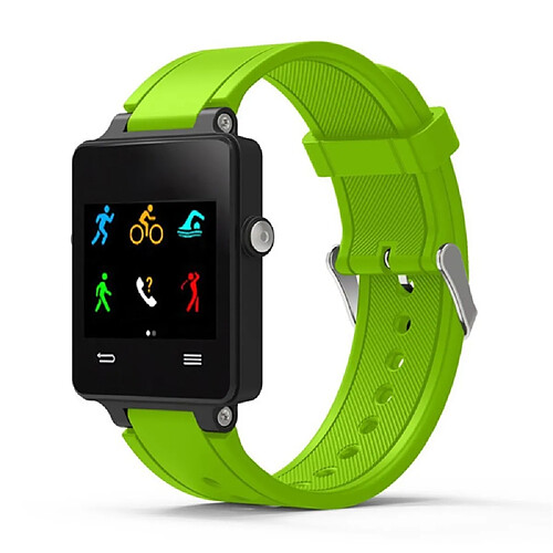 Bracelet en silicone vert pour votre Garmin Vivoactive Acetate