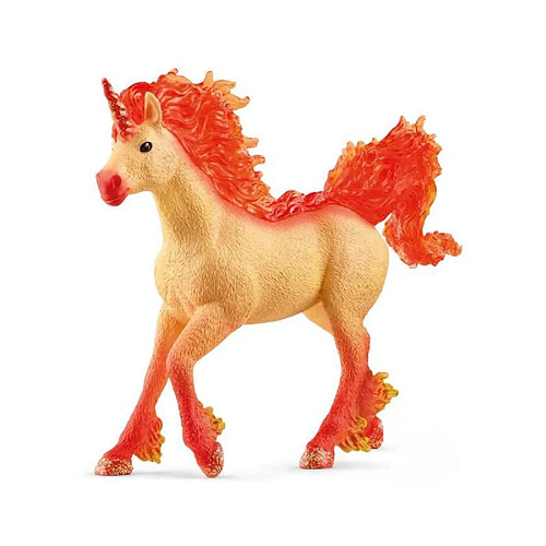 SCHLEICH - Étalon Licorne de Feu Elementa - 70756 - Gamme : bayala