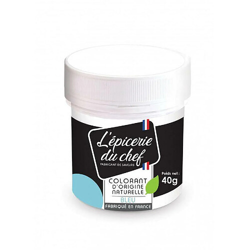 Scrapcooking Colorant alimentaire d'origine naturelle Bleu 40 g