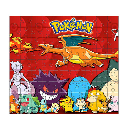 Ravensburger Puzzle Enfant 100 pièces XXL Mes Pokémons Préférés en Carton Épais et Résistant Multicolore