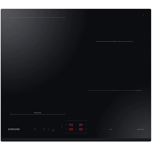 Table de cuisson induction 60cm 4 feux 7400w noir - nz64b5045gk - SAMSUNG