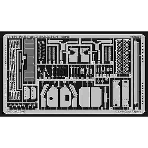 Pz.III Ausf.L Pz.Kfz.141/1 - 1:35e - Eduard Accessories