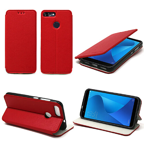 Xeptio Asus Zenfone Max PLUS M1 Etui rouge