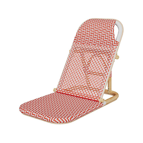 Rendez Vous Deco Chaise de plage Favignana terracotta pliable