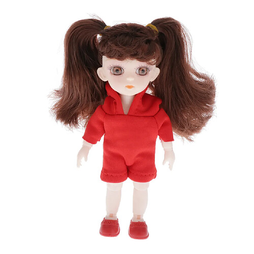 Poupée BJD Pour Enfants, Jouets Créatifs, 16 Cm / 6 Pouces 13 Poupée Articulée, F