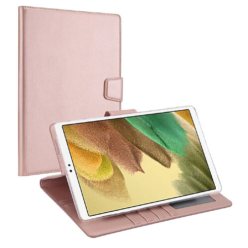 Etui en PU anti-chocs avec support pour votre Samsung Galaxy Tab A7 Lite 8.7-pouces - or rose