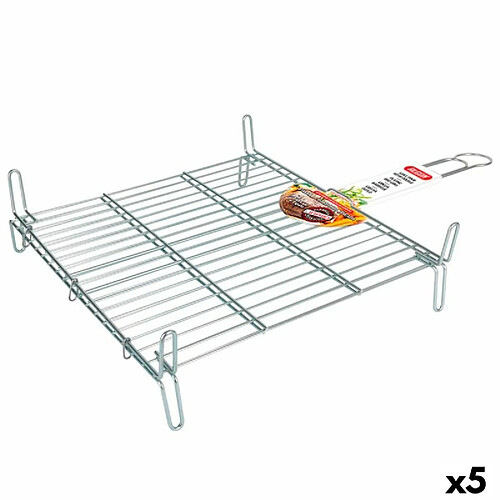 Grill Algon Double zingage 45 x 45 cm (5 Unités)