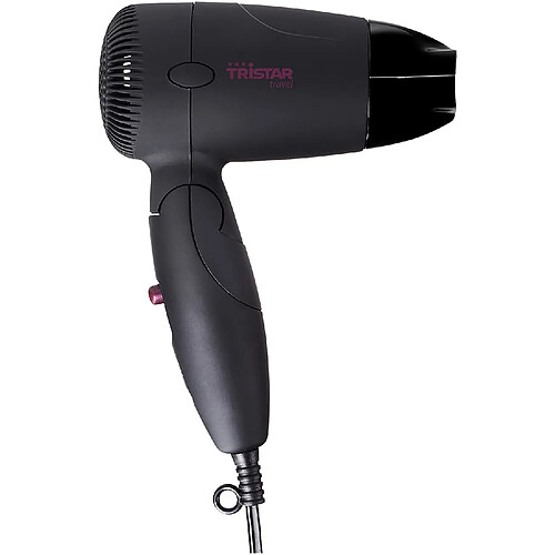 Tristar Sèche Cheveux De Voyage avec Prise Compatible 120-230v 1200W noir