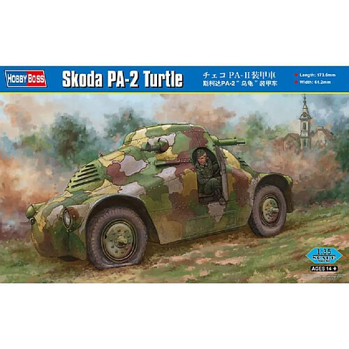 Hobby Boss Maquette Char Skoda Pa-2 Turtle