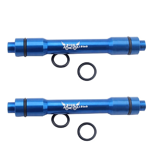 2pcs Vélo Thru Axle Quick Release Hub Adaptateur de Brochette de Conversion 15mm à 9mm