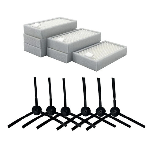 INF Kit de pièces de rechange pour aspirateur robot ZACO/ILIFE V5s Pro V5x V3 V3s V5 V5s