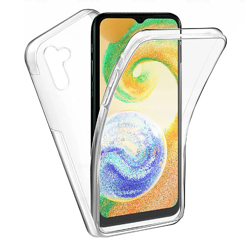 Visiodirect Coque 360 degré pour Samsung Galaxy A04S 4G 6.5" integrale transparente Avant et arrièrs - Antichoc