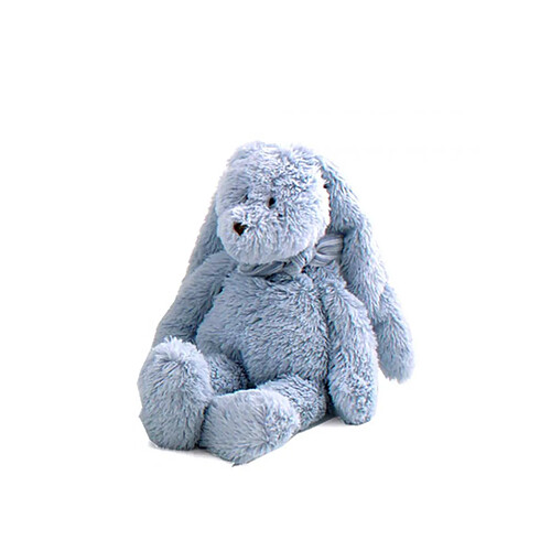 Dimpel - Doudou lapin Flor et Flore bleu