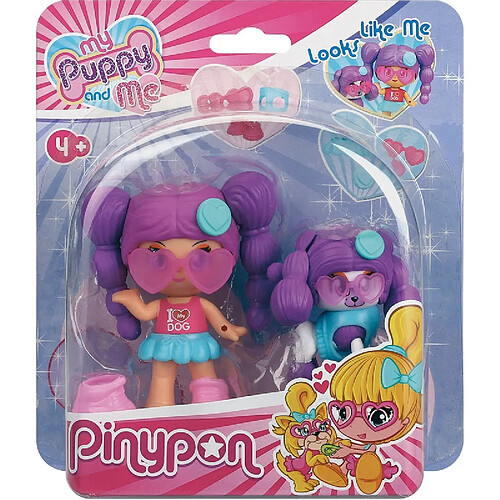 GP TOYS Pinypon - Blister 2 figurines - My Puppy and me