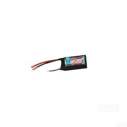 Jamara Batterie LiPoStar Turbo LiPo 7,4V 1300mAh 2S - 9,62Wh - Accumulateur Nu Sans Cosses