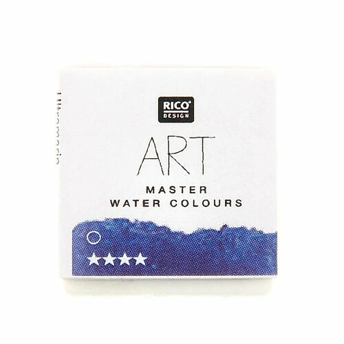 Rico Peinture Aquarelle - Outremer - 1/2 godet