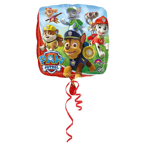 1 BALLON ALU PAW PATROL 43 CM