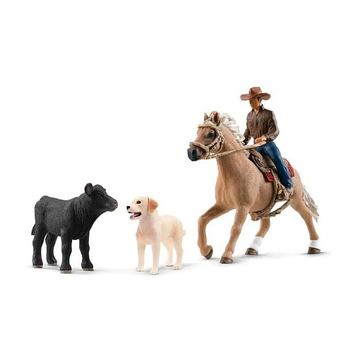 SCHLEICH - Aventures d'équitation Western - 42578 - Gamme Farm World