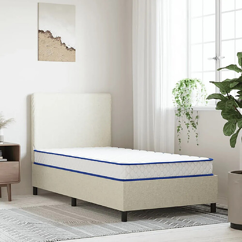 vidaXL Matelas en mousse à mémoire de forme 200 x 90 x 17 cm