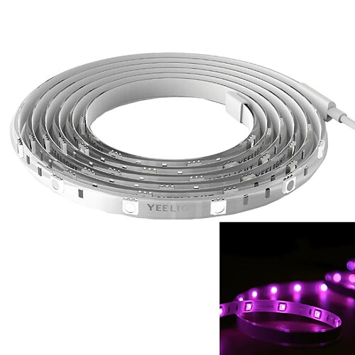 Wewoo Ruban LED Waterproof Epoxyde 12W 60 Téléphone WiFi Contrôle RGB Smart Rope Light, Longueur: 2m