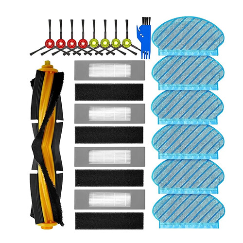 INF Kit de pièces de rechange pour aspirateurs robots Ecovacs Deebot OZMO 950 920 et Yeedi 2