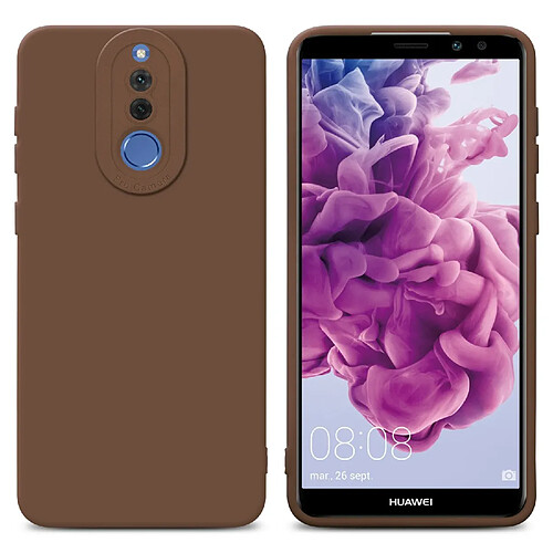 Cadorabo Coque Huawei MATE 10 LITE / NOVA 2i Etui en Marron