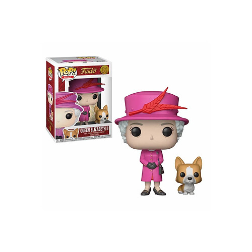 Funko Célébrité - Figurine POP! Royal Family Queen Elizabeth II 9 cm