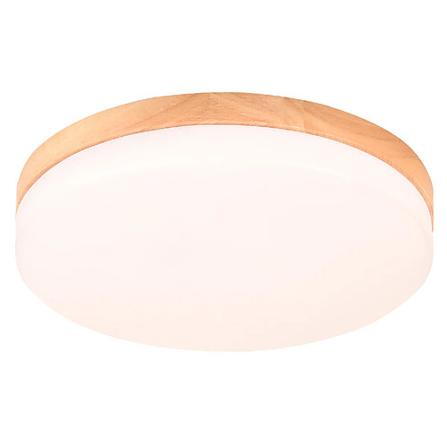 Stoex 26CM Plafond Moderne À Led Plafonnier en Bois Pour Lafonniers Intérieurs Couloir Chambre Cuisine Salon 3000K