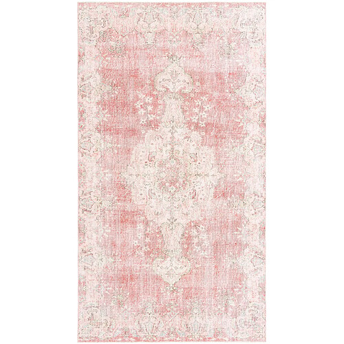 Vidal Tapis de laine 277x155 rose Ultra Vintage