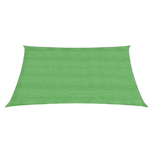 Maison Chic Voile d'ombrage | Voile de parasol | Toile d'ombrage 160 g/m² Vert clair 4,5x4,5 m PEHD -MN57910