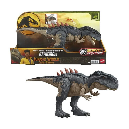 Mattel Jurassic World-Mapusaurus Méga Action-Figurine articulée de dinosaure HTK81