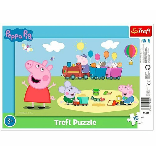 Trefl- Peppa Pig Puzzles pour Enfants, 31406