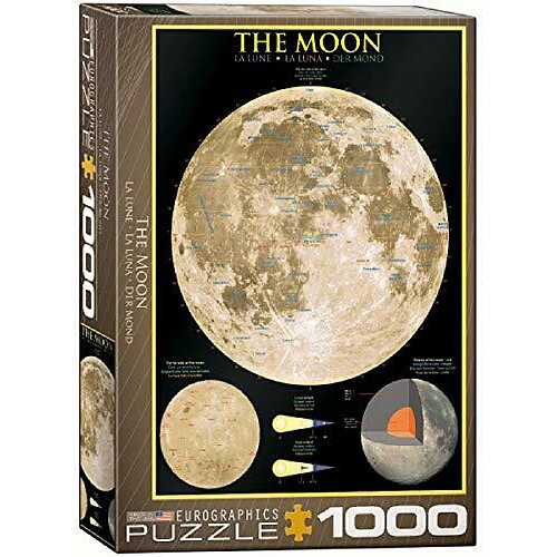 Eurographics Puzzle 1000 piAces La Lune