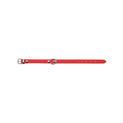 TRIXIE Basic collier - L : 45-54cm / 22m - Rouge - Pour chien