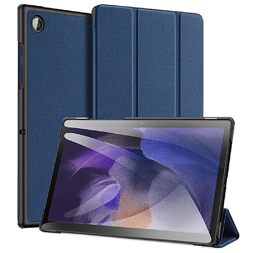 Etui en PU + TPU DUX DUCIS antichoc, fonction d'éveil/veille automatique bleu pour votre Samsung Tab A8 2021