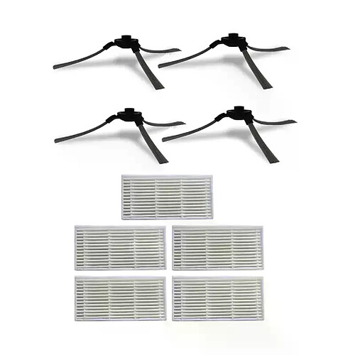 Pièces et accessoires pour aspirateur Robot Midea VCR03, filtre HEPA, brosses latérales, VRB81B