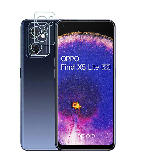 Xeptio Oppo Find X5 Lite 5G verre protection caméra