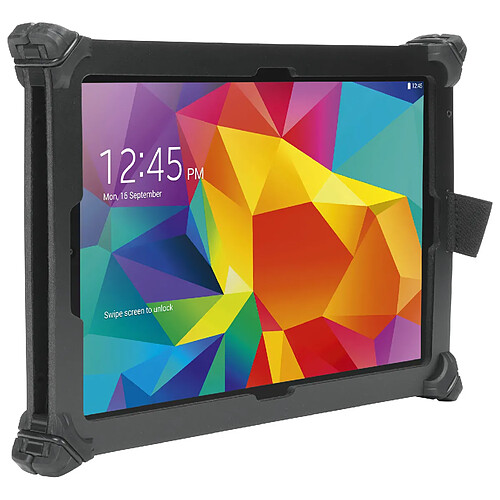 Coque de protection durcie - Mobilis - Galaxy Tab S4 - Noir