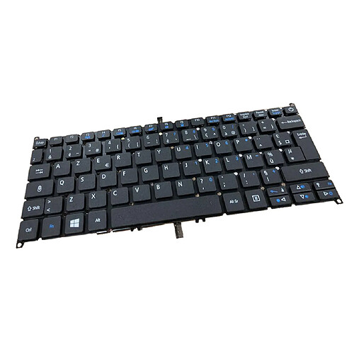 Clavier Ordinateur Portable Sans Fil noir blanche