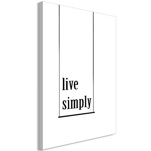 Artgeist Tableau - Minimalistic Motto (1 Part) Vertical [20x30]