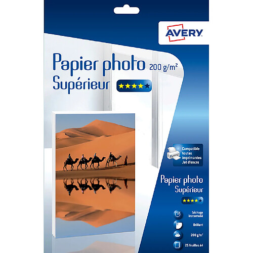 Avery Papier Photo A4 - C9434-15