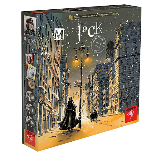 Asmodée Jeu en duo Mr Jack edition New York