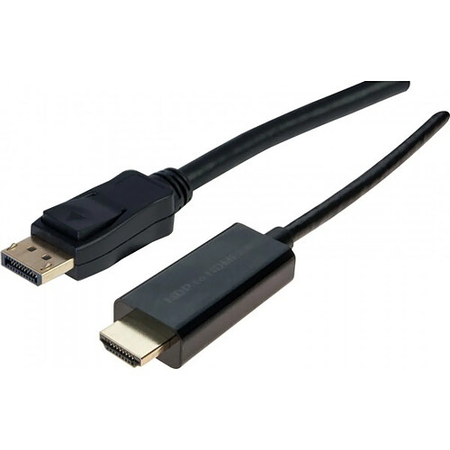 ABI DIFFUSION Cordon displayport 1,2 vers hdmi 2,0 actif - 2M