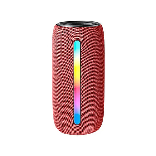 Yonis Enceinte Bluetooth Colorée LED Sans Fil Portable 10W Puissante Et Résistante