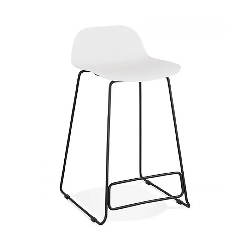 Kokoon Design Tabouret de bar design SLADE MINI WHITE 49x53x85 cm