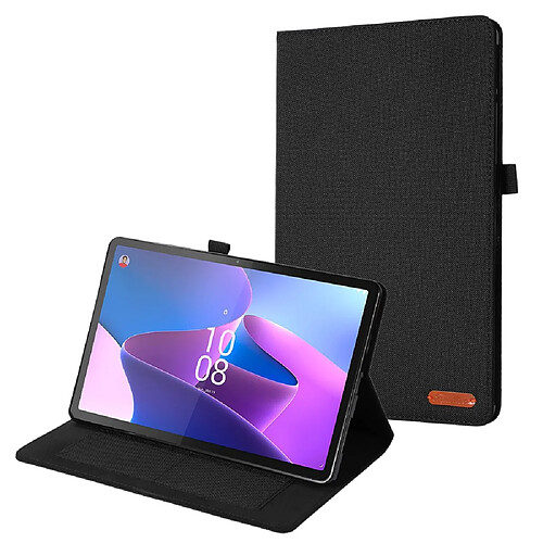 Etui en PU avec support et porte-carte pour votre Lenovo Tab P11 Pro Gen 2 - noir