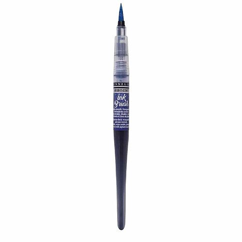 Raphael Pinceau à réservoir Ink Brush 6,5 ml - Bleu outremer irisé