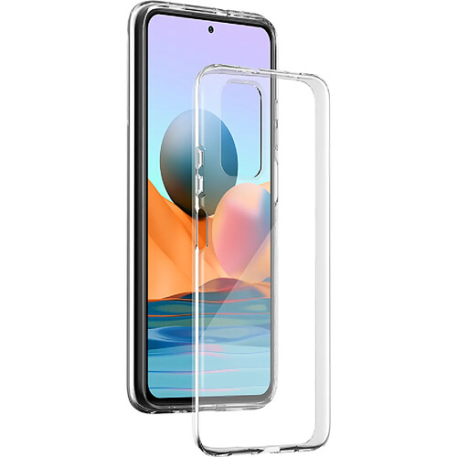 Coque Xiaomi Redmi Note 10 Pro Silisoft souple Transparente Bigben