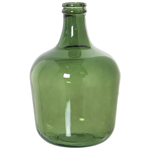 Vase en Verre Recyclé Alexandra House Living Vert Verre 25 x 25 x 38 cm